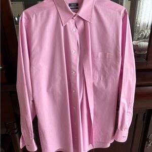 Izod Men's Classic Pink Dress Shirt